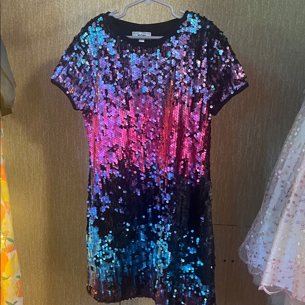 D'Signed Sequin Girls Ombre Dress